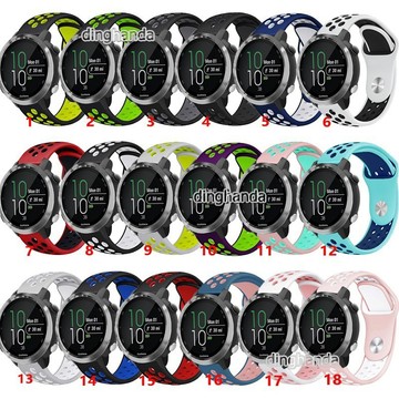 佳明 Garmin Forerunner 645 645M 245 245M 柔軟 矽膠錶帶