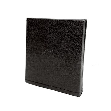 黑色皮革口罩收納盒【Mask-03】