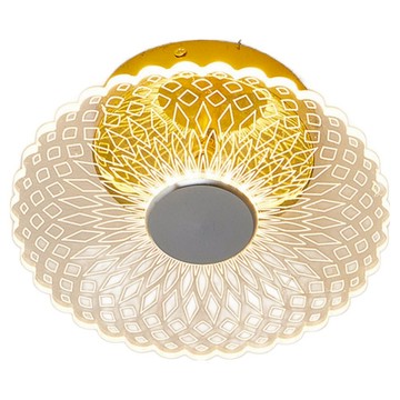 Honey Comb 6W LED 簡約現代創意吸頂玄關燈 V2075-1 方格紋 適用於走廊 節能省電