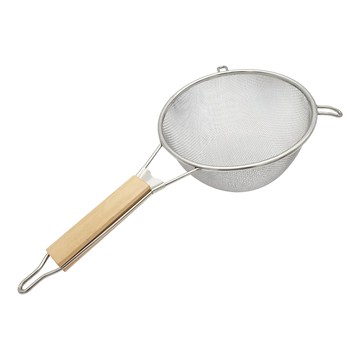 懇達 AN木柄油炸網 21cm 輕鬆瀝油  1個