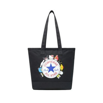 Converse x Sanrio 三麗鷗聯名款 托特包 黑 手提 肩背 WA5872023