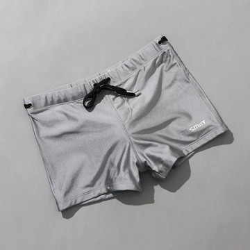 泳褲男平角泡溫泉泳池沙灘男士泳衣U凸護墊防尷尬海邊游泳褲速干