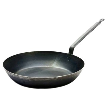 de Buyer 畢耶 電磁爐不適用 輕礦藍鐵系列 單柄平底鍋  32cm  1個