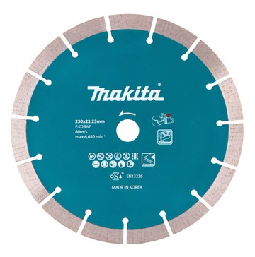 MAKITA 牧田 E-02967 鋸片 鑽石鋸片 乾濕兩用 230mm 適用 混凝土