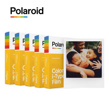 i-Type  彩色白框相紙套裝 - 40張 (DIF7)