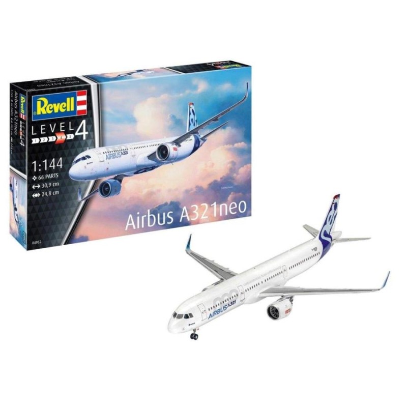 ドイツレベル 1/144 エアバスA321 Neo プラモデル組立キット 04952 | LINEブランドカタログ