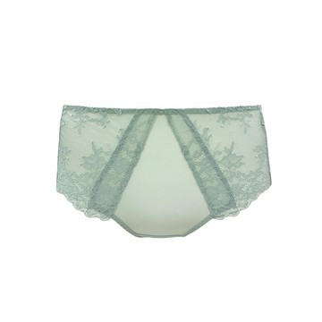【曼黛瑪璉】Hibra大波 中腰平口無痕內褲 M-XXL-冰川綠/象牙黃/莫迪藍