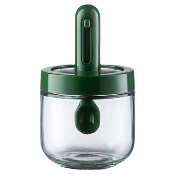 PINMOO 品沐 圓冠伸縮調味罐 綠色  1個  300ml