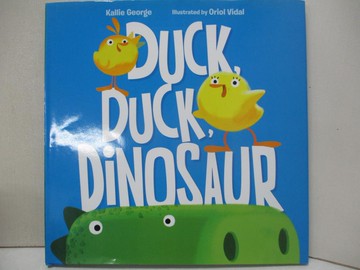 【書寶二手書T7／少年童書_SDC】Duck, Duck, Dinosaur_George, Kallie/ Vidal, Oriol (ILT)