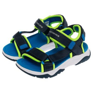 SKECHERS 男童鞋 男童系列 涼拖鞋 涼鞋 拖鞋 - 407013LNVBL