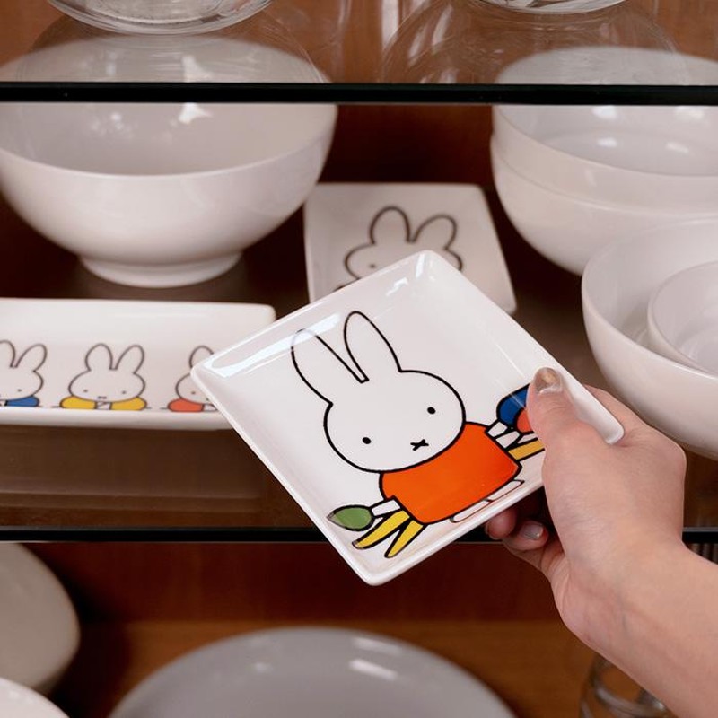 お皿 小皿 トレイ MIFFY TRINKET TRAY SQUARE ミッフィー 大人 グッズ