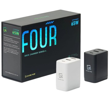 【GAME'NIR 電玩酒吧】四代-影像轉接充電頭|白色／黑色