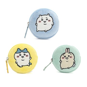 PG x 吉伊卡哇 圓嘟嘟絨布零錢包-吉伊卡哇/小八貓/兔兔烏薩奇