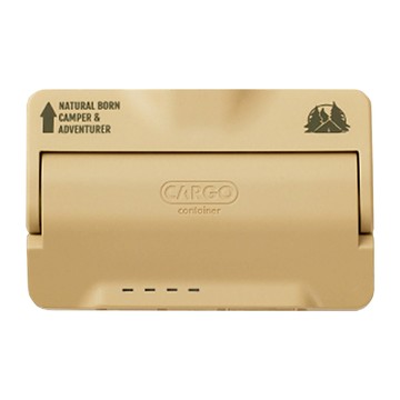 CARGO container 工業風超輕量LED露營燈  1個  沙色