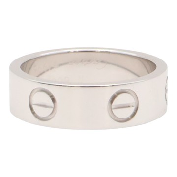 Cartier 卡地亞 Love 戒指 18K白金 50 B4022650 二手精品 【二手名牌BRAND OFF】