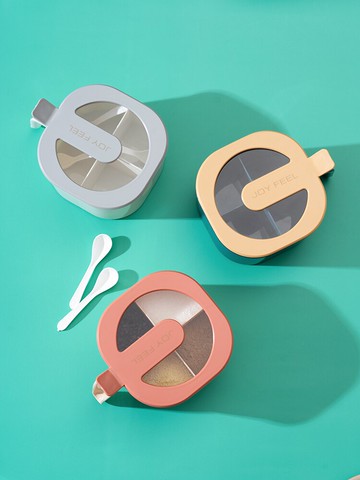 北歐多格調味罐味精調料盒 廚房用品家用可視調料罐組合套裝 鹽罐