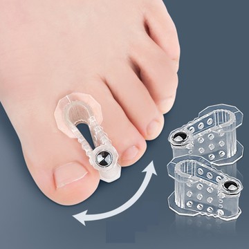 大友los1579貳組口A字型磁石分趾器拇指外翻矯形器重疊趾分離器大腳骨矯形器夾趾墊杰恆