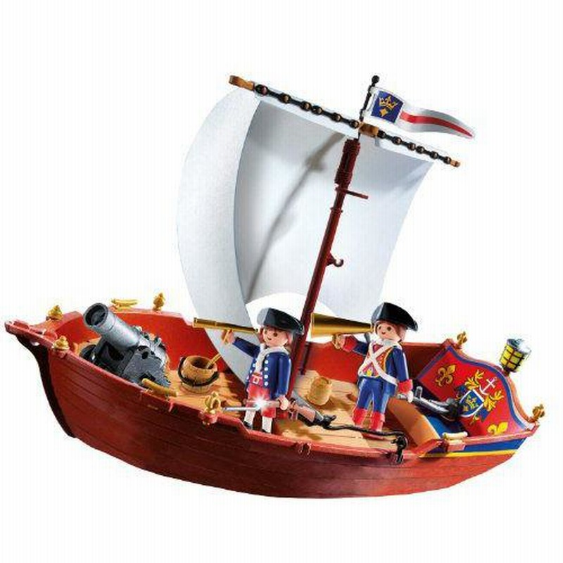 Playmobil（プレイモービル） Soldiers Boat 船 戦艦 5948 | LINE