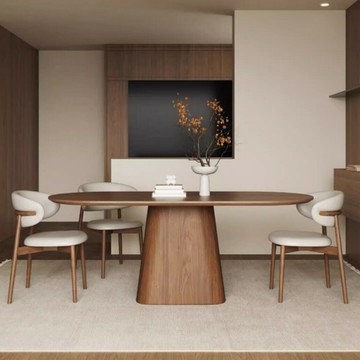 免運/公司貨 餐桌椅 桌椅組合 法式復古風實木餐桌家用小戶型餐廳飯桌長方形黑胡桃木餐桌椅組合 可開發票 全館五折 工廠現貨直銷 新品特價 z10303