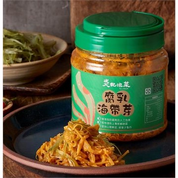 【炎記泡菜】腐乳海帶芽 3罐組 (550g / 罐)