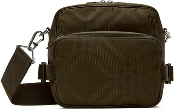 Burberry 绿色 ML Pocket 斜挎包