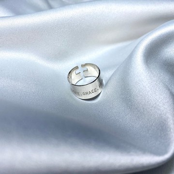 MIH 金工首飾 | 十字架 美麗盟約 純銀戒指 Cross silver ring