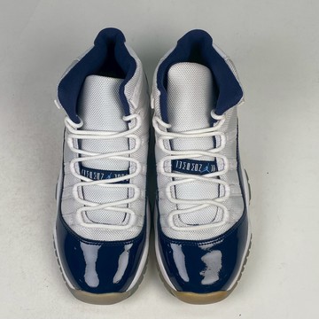 微瑕疵-左右腳鞋面髒污 大底泛黃 378038-123/5Y AIR JORDAN 11 “WIN LIKE ’82” GS  女款