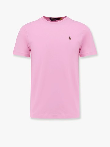 Cotton T-shirt with logo embroidery - POLO RALPH LAUREN - gender_Man