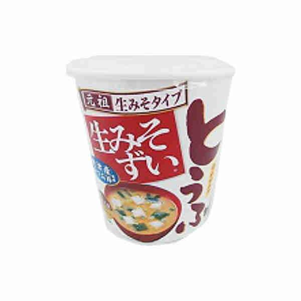 送料無料 生みそずい 合わせみそ とうふ カップ 旭松食品 6食入