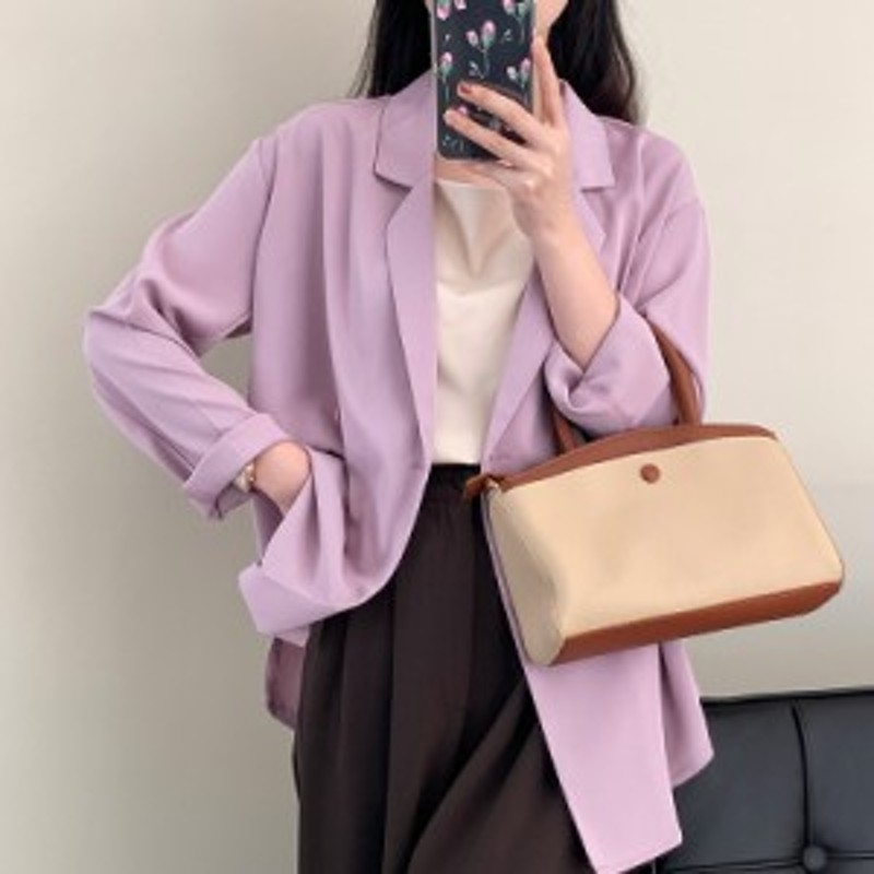 テーラードジャケット レディース スーツジャケット 夏 長袖 薄手 サマージャケット カジュアルスーツ 通勤 涼しい 羽織り 春秋 通販 Lineポイント最大4 0 Get Lineショッピング