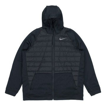 Nike Full-length zipper padded Jacket 'Black'