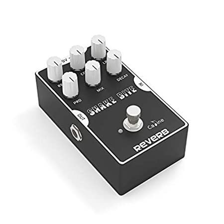 Caline Digital Reverb Pedal Guitar Effects Pedal with True Bypass Aluminum