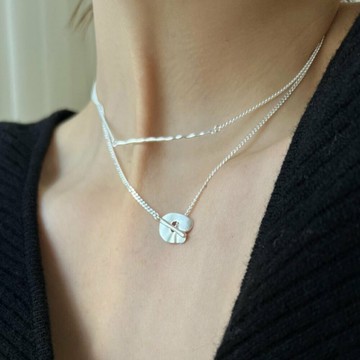 銀項鍊 疊戴項鍊 造型項鍊 不規則項鍊 鏈條項鍊 韓國項鍊 日系項鍊 ins項鍊 閨蜜項鍊 生日禮物女生 小禮物 149