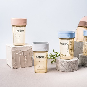 【hegen】 PCTO™ 轉轉星系360°學飲蓋_四色可選(象牙白/沁藍/嫣粉/漾紫)