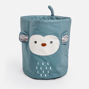 奧可利防水繡花造型收納籃34x34x40cm 猴子