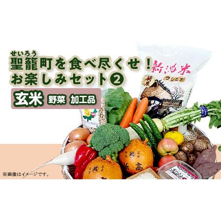 ふるさと納税 聖籠町を食べ尽くせ！お楽しみセット2 新潟県聖籠町