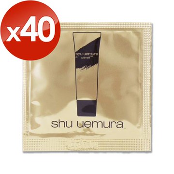【shu uemura 植村秀】山茶花精萃潔顏乳 1ML x 40(效期至2026年10月)