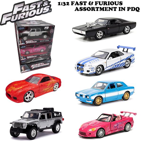 JADA TOYS 1/32 ワイルドスピード ミニカー 4台セット