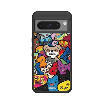 Pixel 8 Pro SolidSuit 黑 - Fuggler 放克牙寶-常態系列 Regular series - 倍感牙力