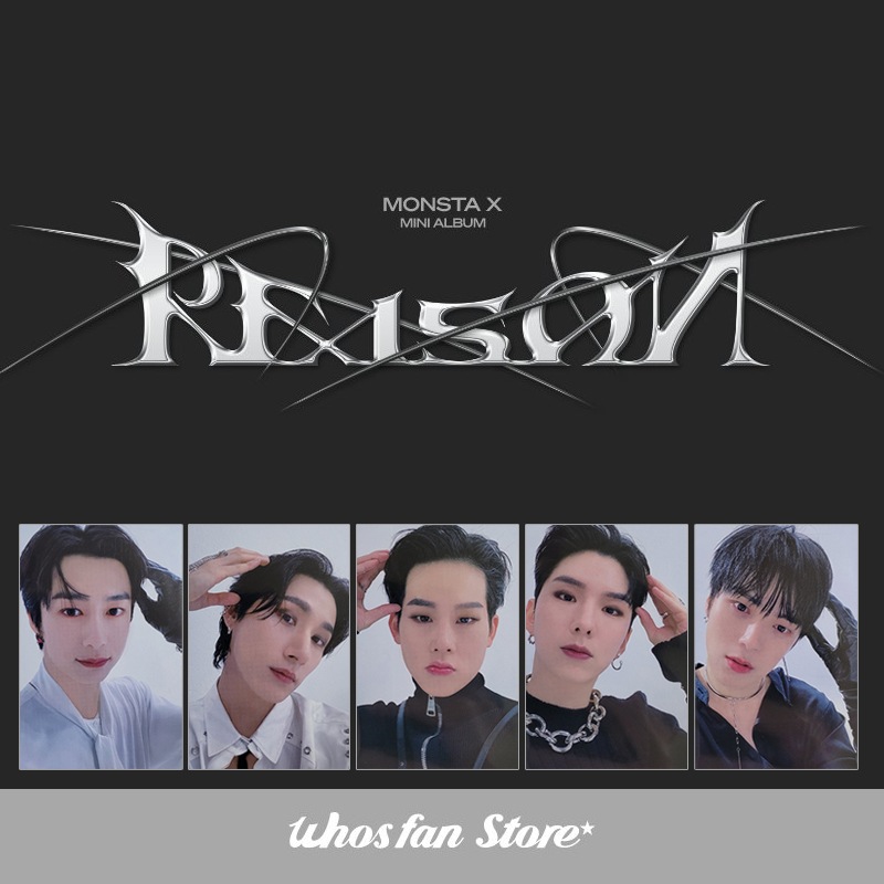 Monsta X 12集 Mini Album REASON [Whosfan PHOTOCARD]