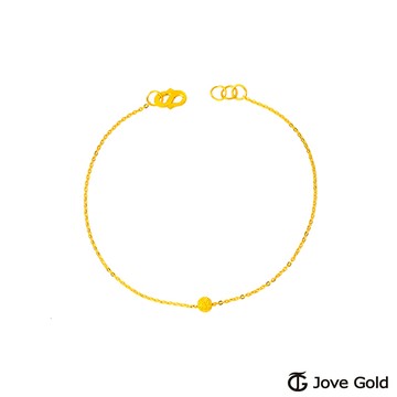 Jove Gold漾金飾 小機靈黃金手鍊
