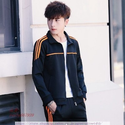 ジャージ 上下 メンズ セットアップ 秋 5l スウェット パーカー 長ズボン トレーニングウェア お洒落 通販 Lineポイント最大get Lineショッピング