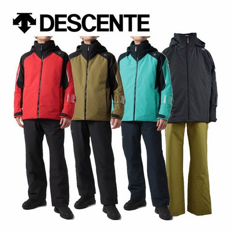 最新コレックション DESCENTE メンズウェア上下 スキー
