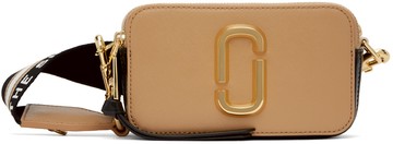 Marc Jacobs 黄褐色 The Snapshot 单肩包