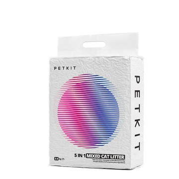 Petkit 【4入組】-5合1活性碳混合貓砂 3.6KG/7L (PK3040004)公司貨