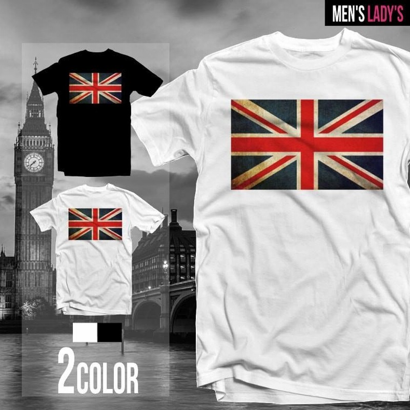 イギリス 海外デザイナー 国旗柄 グレードブリテン 半袖 Tシャツ