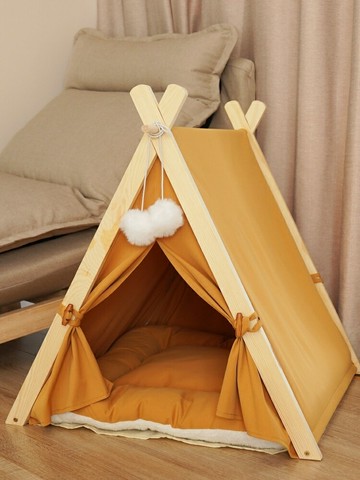 貓帳篷 寵物帳篷 貓窩 貓床貓窩夏季貓帳篷四季通用貓屋別墅可拆洗狗窩帳篷封閉式貓咪用品