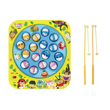 Insect Park 昆蟲島 釣魚轉轉樂單池組  藍色  1組