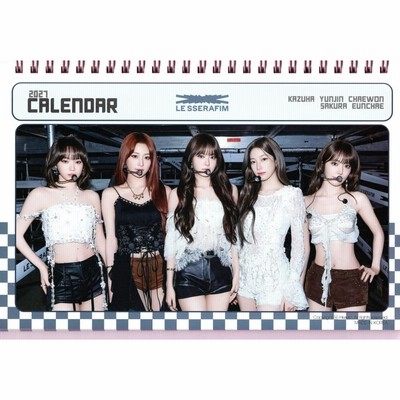 LE SSERAFIM ルセラフィム グッズ 卓上 カレンダー ( 写真集