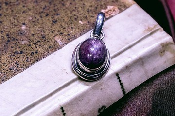 閃爍星光之墜 - 西洋古董首飾